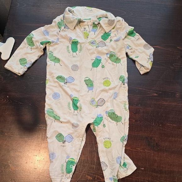 Tullabee Baby Pickle Ball Outfit 6-12 - Picture 1 of 3